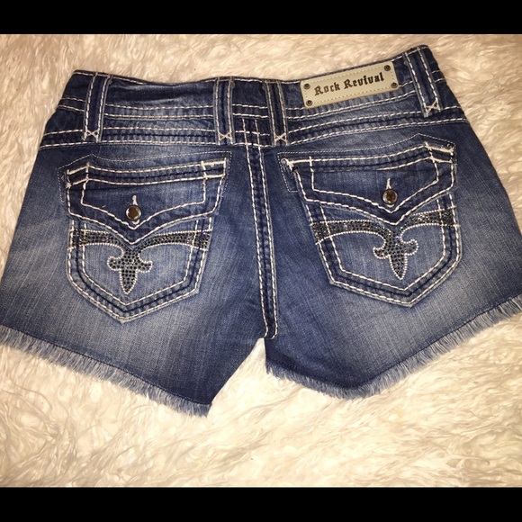 Rock Revival Denim Shorts