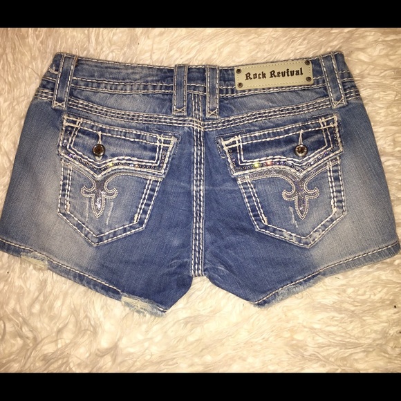 Rock Revival Denim Shorts