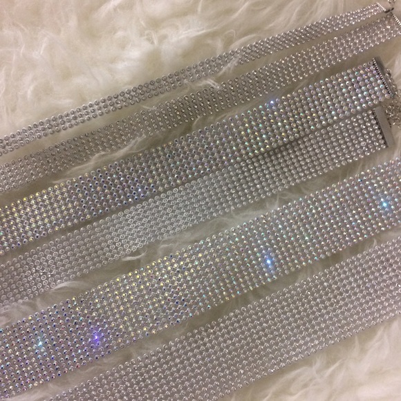HP ✨ 8 Row Bling Choker - Picture 2 of 3