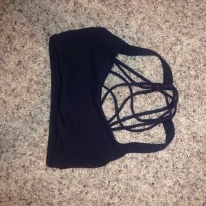 LULULEMON: FREE TO BE WILD sports bra in black