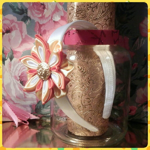 Kanzashi Flower Hair Clip/Headband