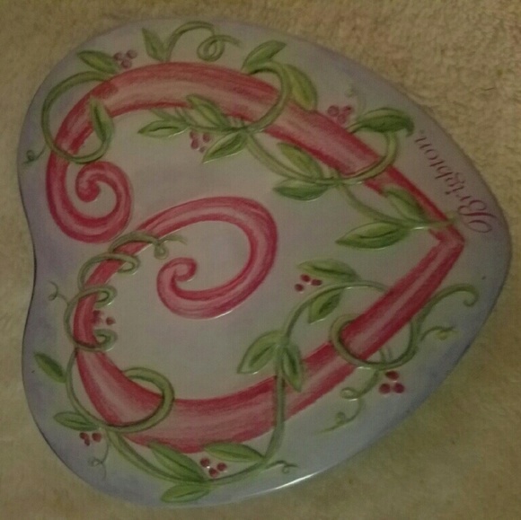 Small Brighton Heart shaped jewelry tin