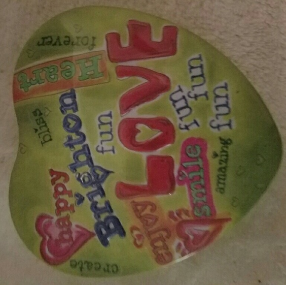 Brighton Heart shaped jewelry tin