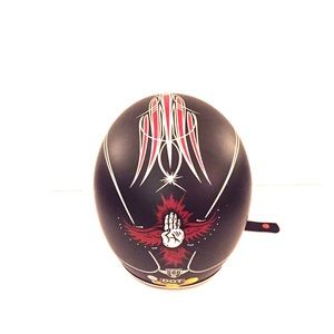 Custom CB550 motorcycle helmet