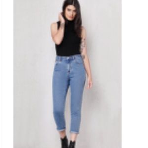 Pacsun boutique blue mom jeans