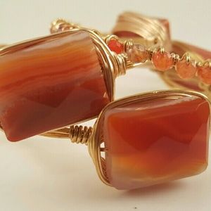 CARNELIAN 3 PIECE BANGLE SET