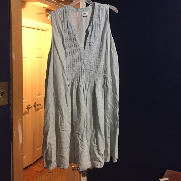 Adorable chambray dress size xl