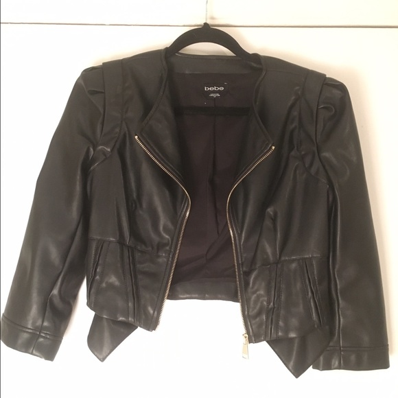 BEBE real leather jacket - Picture 1 of 1