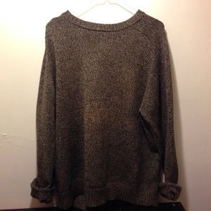 Vintage Brown Oversized Sweater
