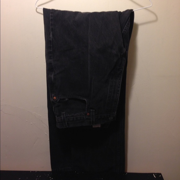 Vintage Black Levi Boyfriend Jeans