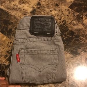 Gray Levi's jeans size 24month