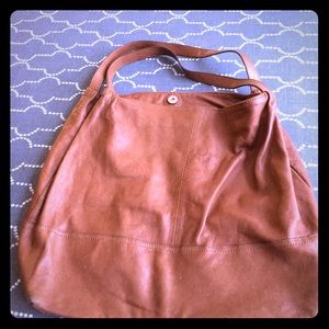 Handbag - brown leather