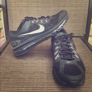 2013 All Black Nike AirMax's