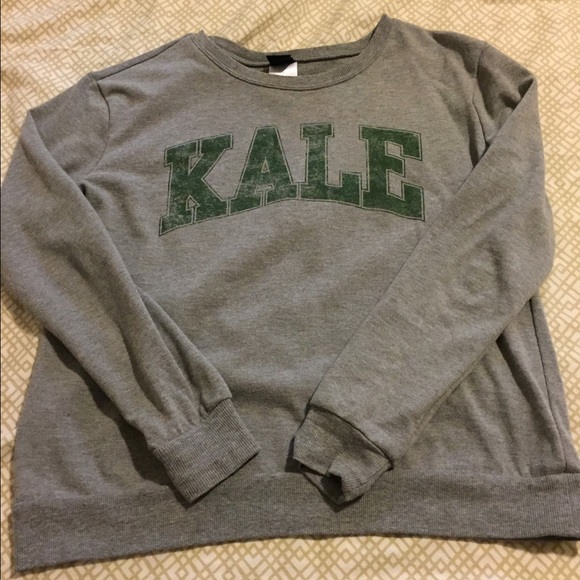 Gray KALE sweater