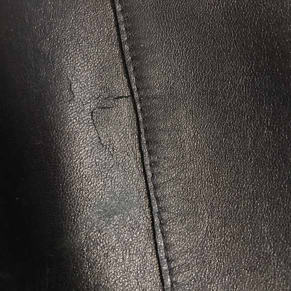 ANDREW MARC NEW YORK Leather Coat - Picture 4 of 4