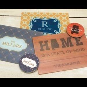 Coasters and cutting boards