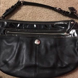 Black coach purse