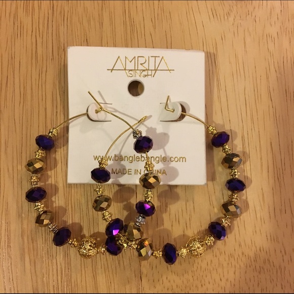 Amrita Singh Earrings NWT