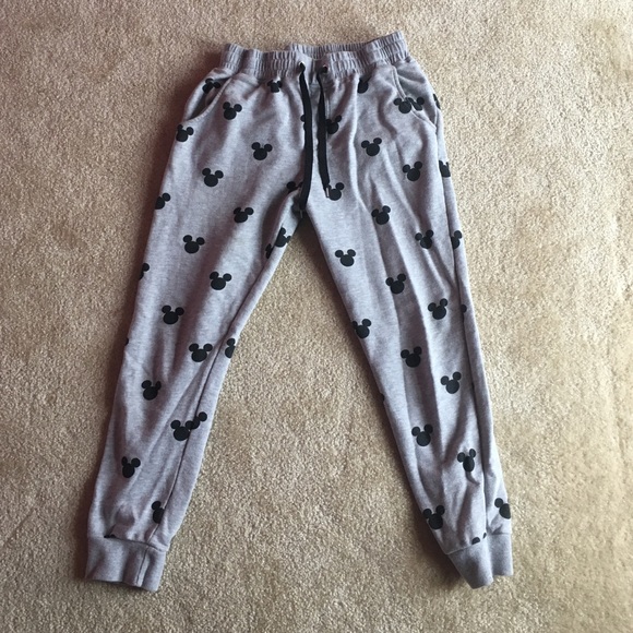 Forever 21 x Disney light gray joggers