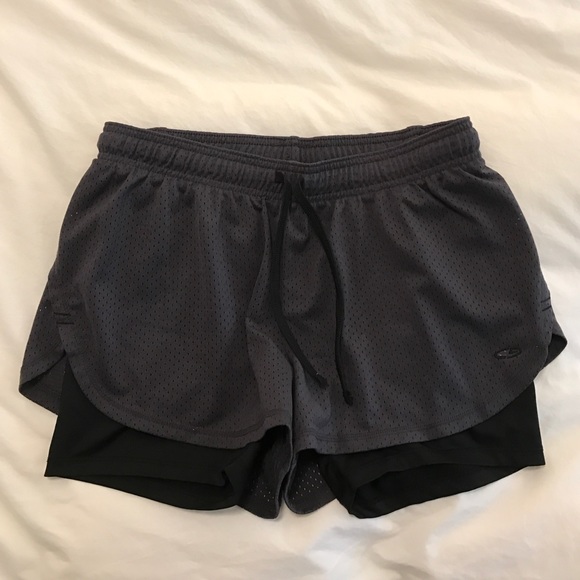 Champion layered workout shorts