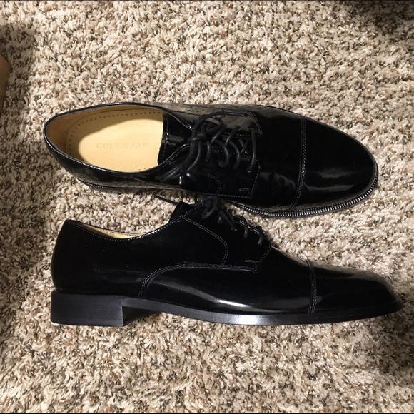 NEW Cole Haan Black Dress Shoes, sz 9.5