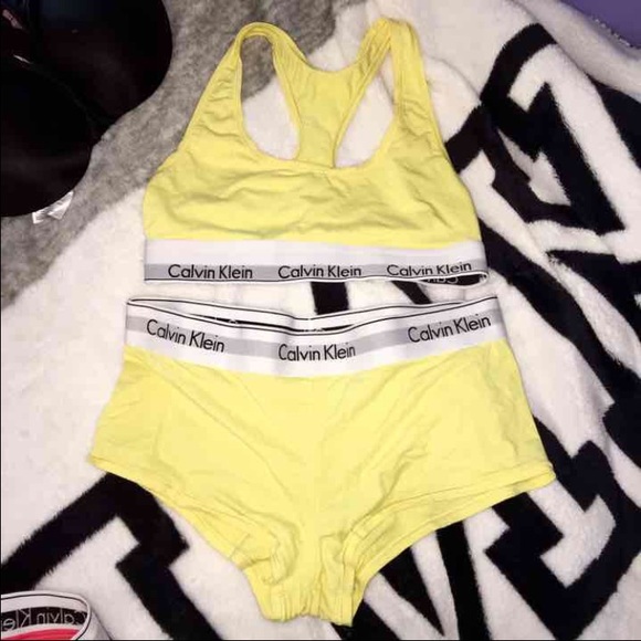 New Calvin bra and panty set