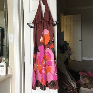 Banana republic halter dress