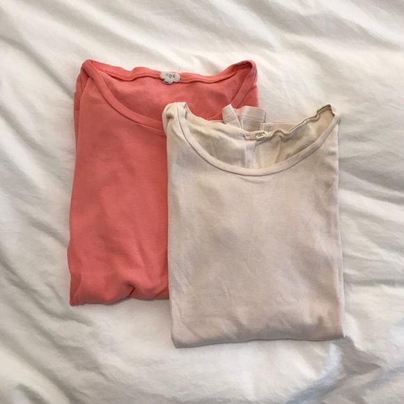 Classic Jcrew Tissue Weight Long Sleeve T-Shirts