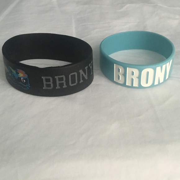 "Brony" rubber bracelets