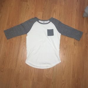 Girls baseball tee