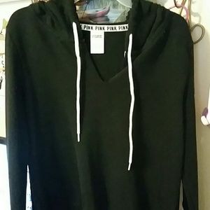 VICTORIA SECRET PINK v neck hoodie