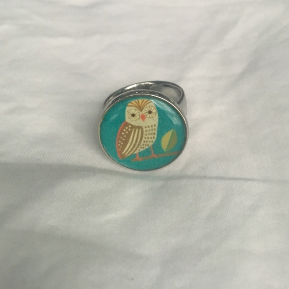PaperSource Owl ring