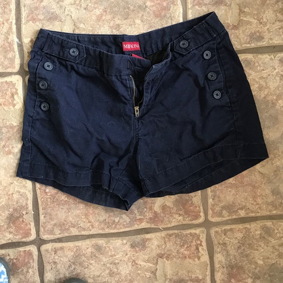 Blue shorts