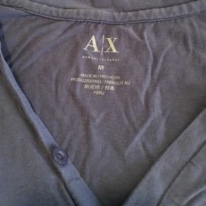 Armani Exchange v neck t