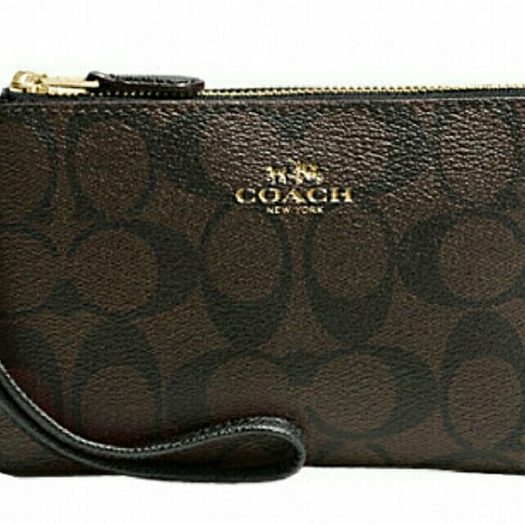 **Sold** Authentic Coach Wristlet - Picture 2 of 4