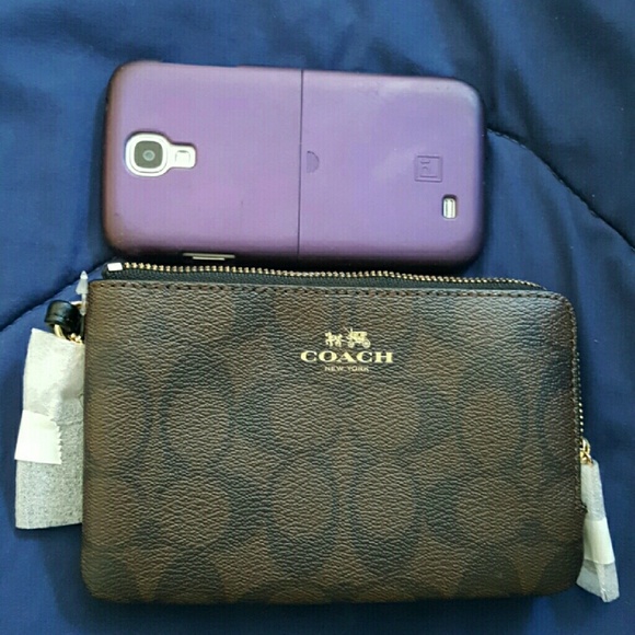 **Sold** Authentic Coach Wristlet - Picture 3 of 4