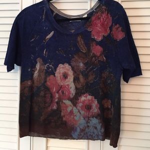 Anthropologie Wool Patterned Sweater