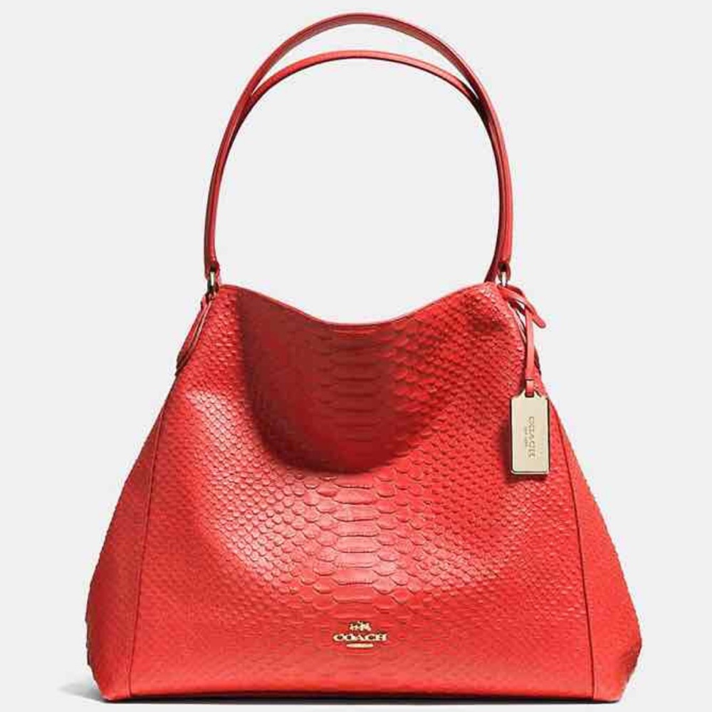 COACH  Python Hobo bag