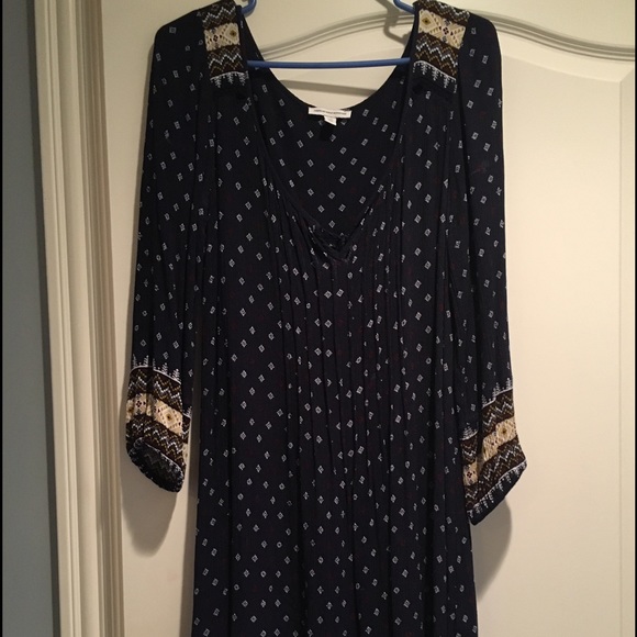 Pattern flowy dress