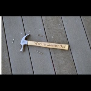 Christmas gift for dad. Customize hammer. I