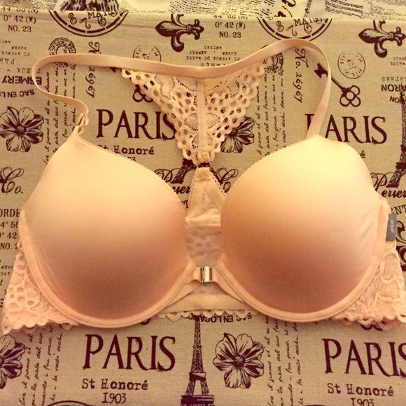Boho lace racerback bra