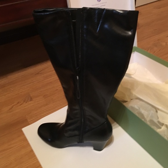 Natural Soul by Naturalizer. Black boots.