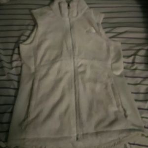 Northface white vest