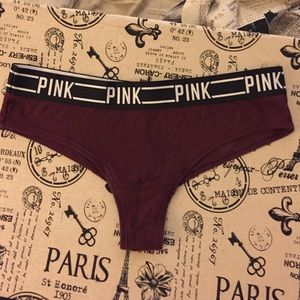 PINK cheeky style undies