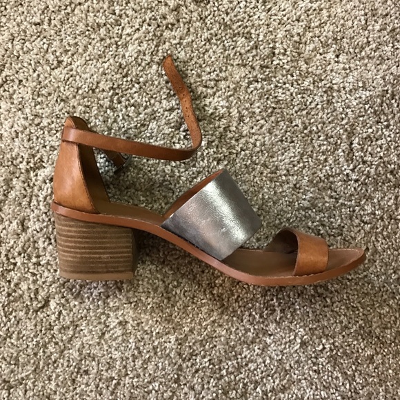 Madewell Leather Heeled Sandals