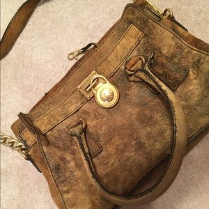 Michael Kors Leather Hamilton