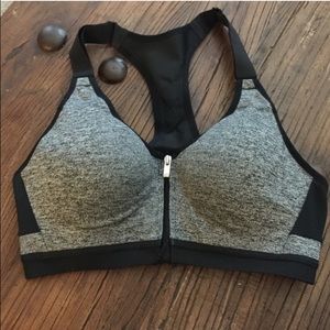 Victoria's Secret 34B Zip front Sports Bra