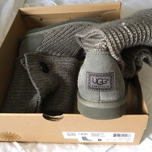 Ugg classic boots with buttons