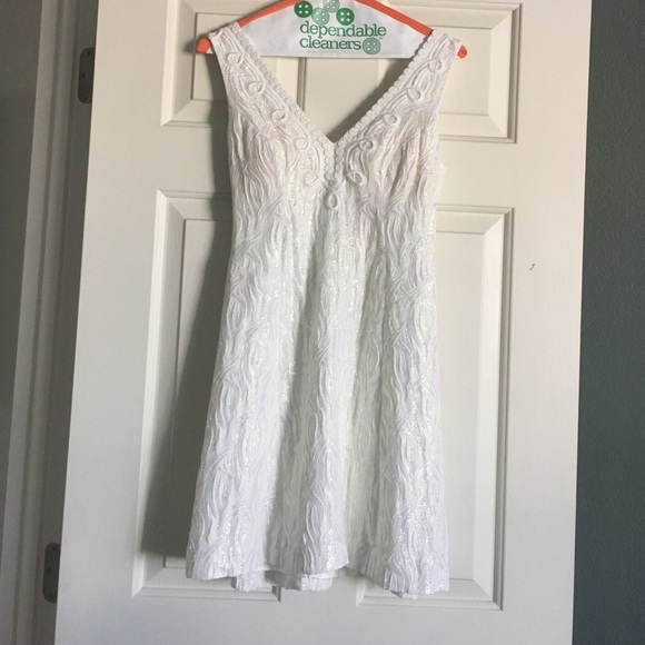 Lilly Pulitzer white dress
