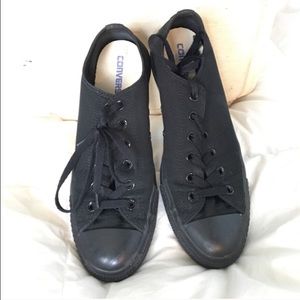 ALL BLACK ALL STAR CONVERSE